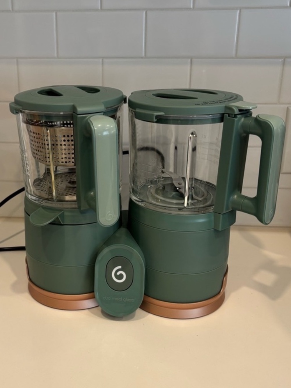 babymoov duo meal glass food maker